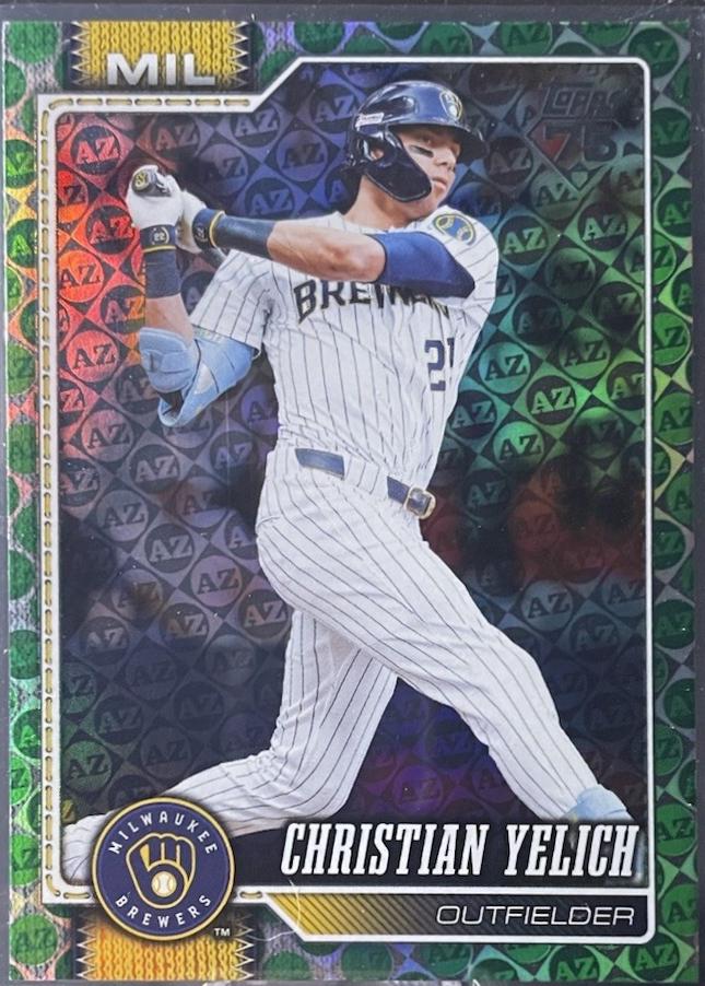Christian Yelich [Green Spring Training] #154