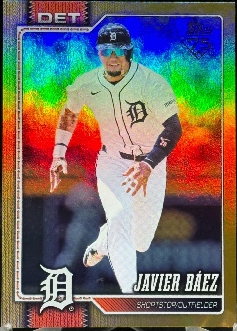 Javier Baez [Gold Rainbow] #144