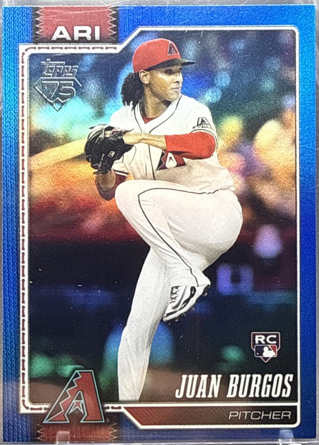 Juan Burgos [Blue Holo] #102