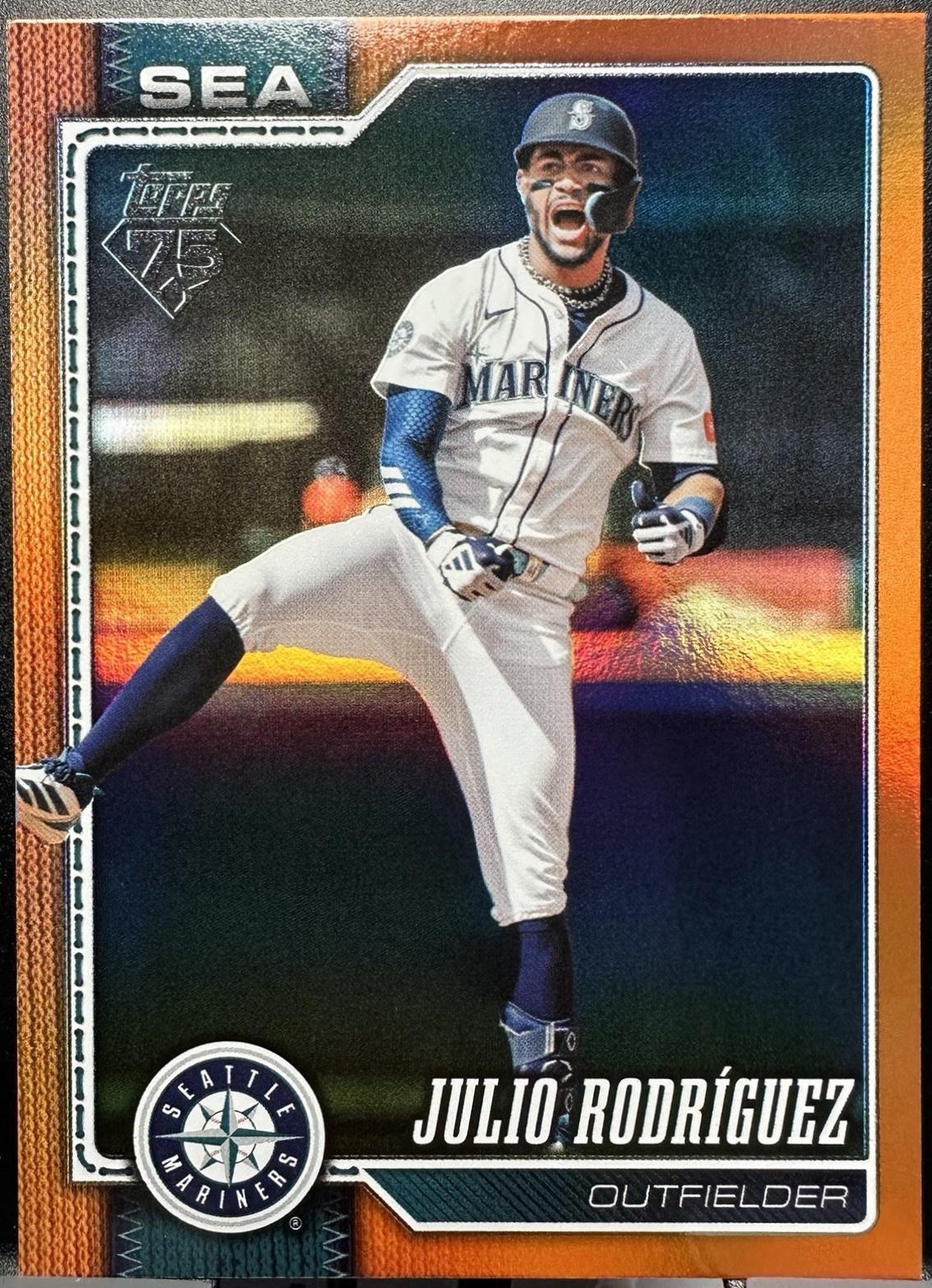 Julio Rodriguez [Orange Holo] #146