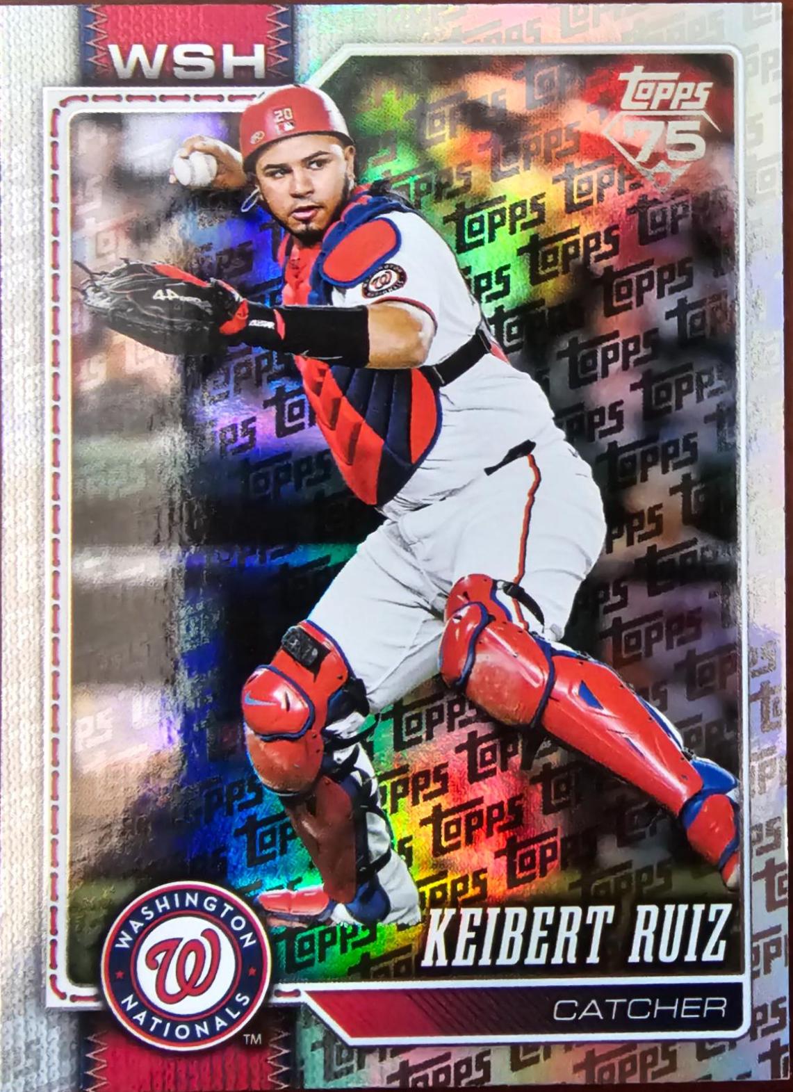 Keibert Ruiz [Topps Foil Pattern] #245