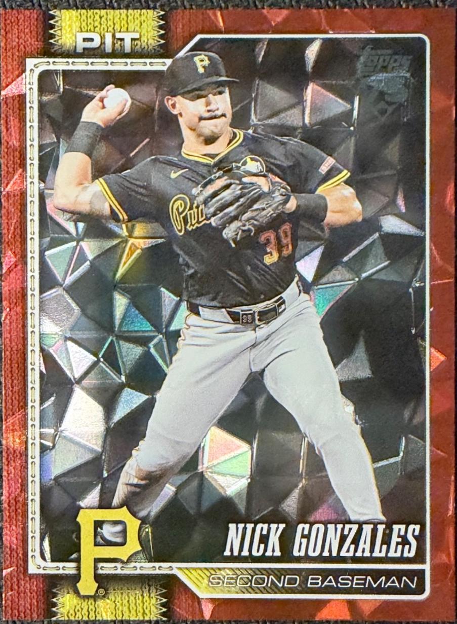 Nick Gonzales [Red Diamante] #119