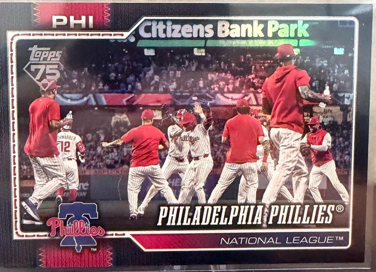 Philadelphia Phillies [Black Rainbow] #295