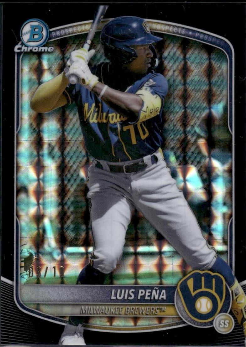 Luis Pena [Black Geometric] #BCP-239