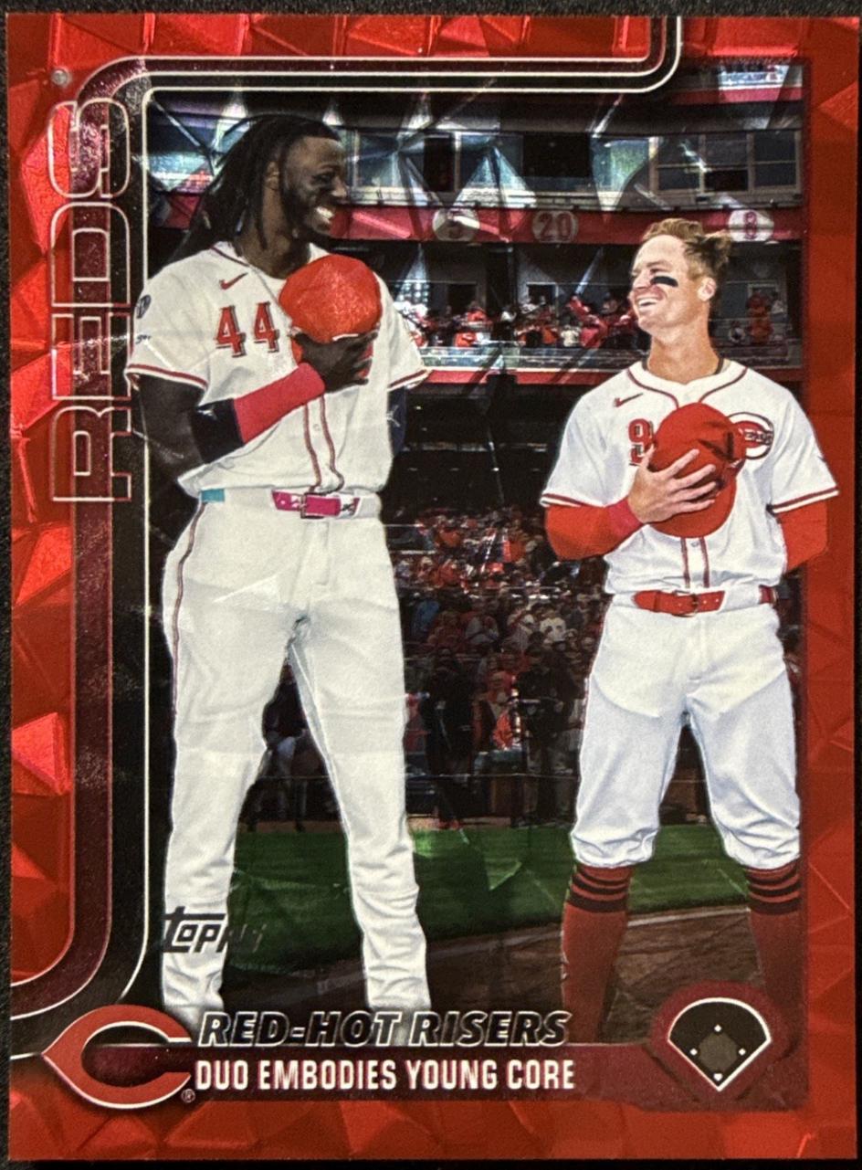 Elly De La Cruz / Matt McLain [Red Diamante Foil] #US331