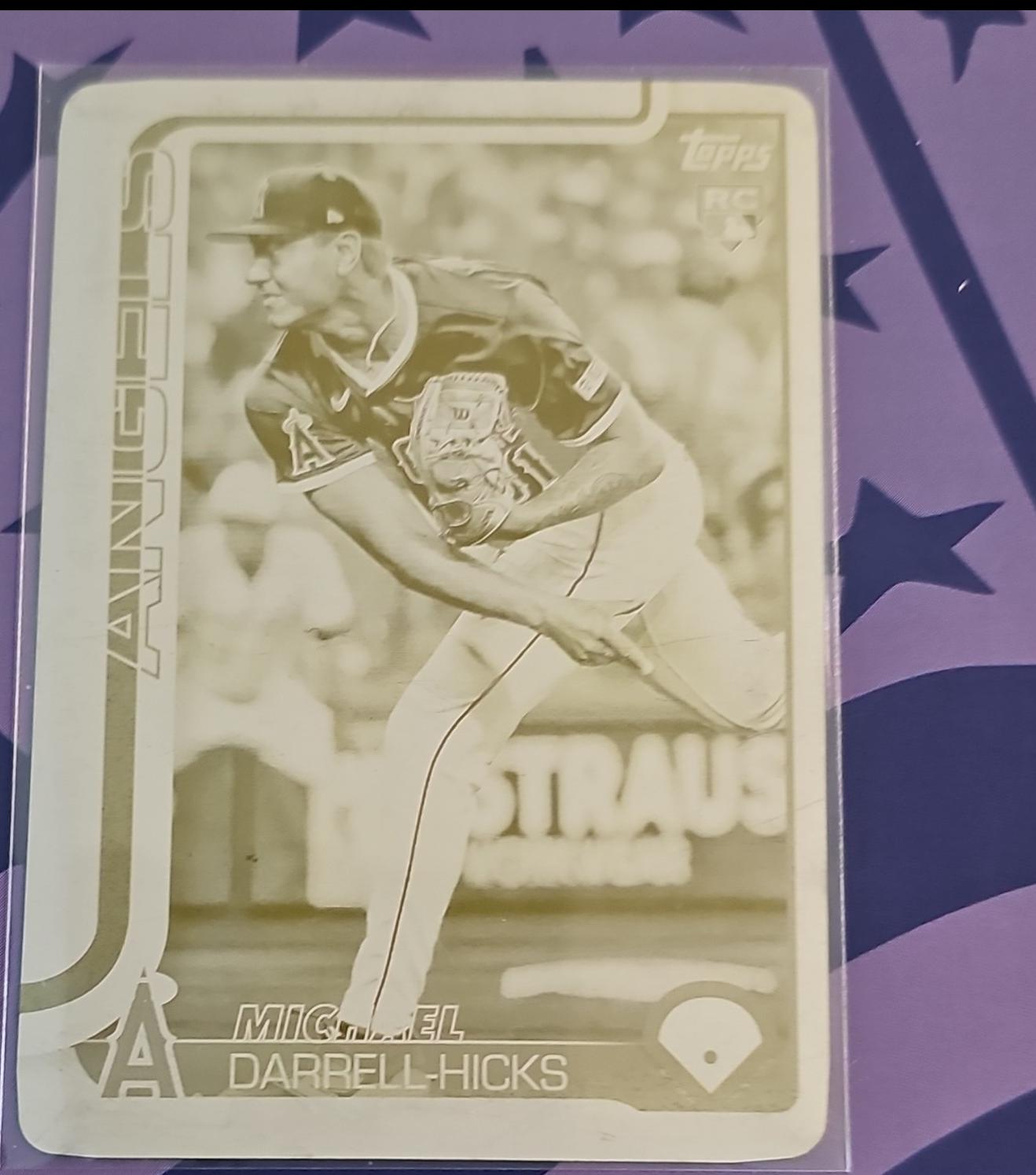 Michael Darrell-Hicks [Printing Plate] #US319