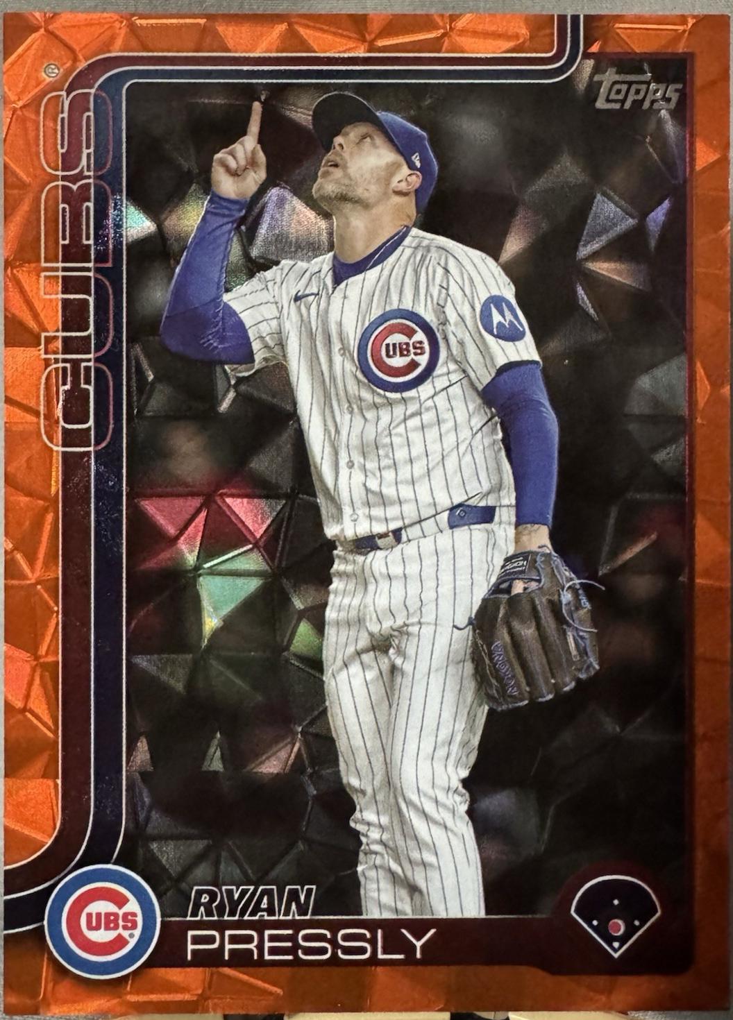 Ryan Pressly [Orange Diamante Foil] #US46