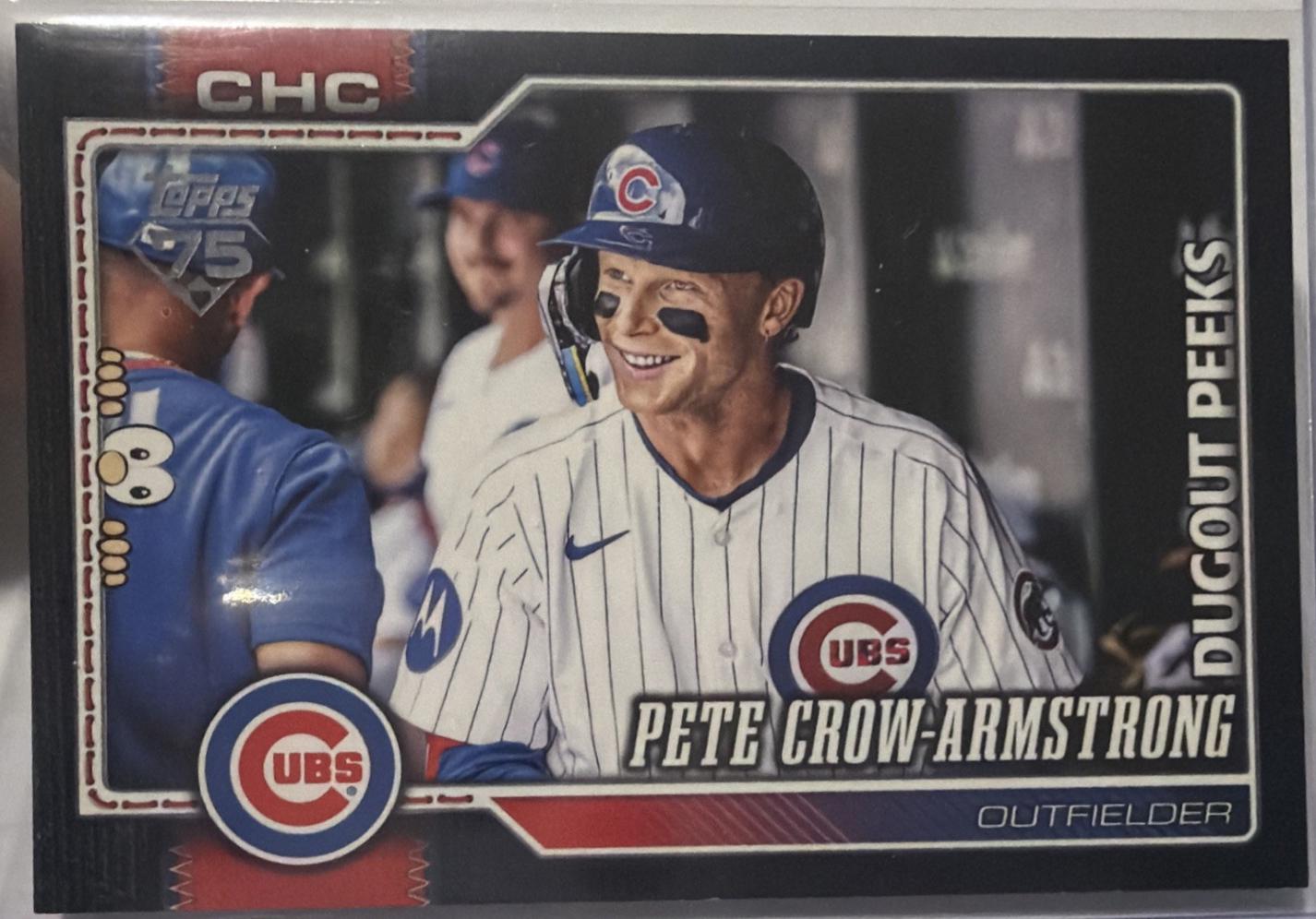 Pete Crow-Armstrong [Black Dugout Peeks] #196