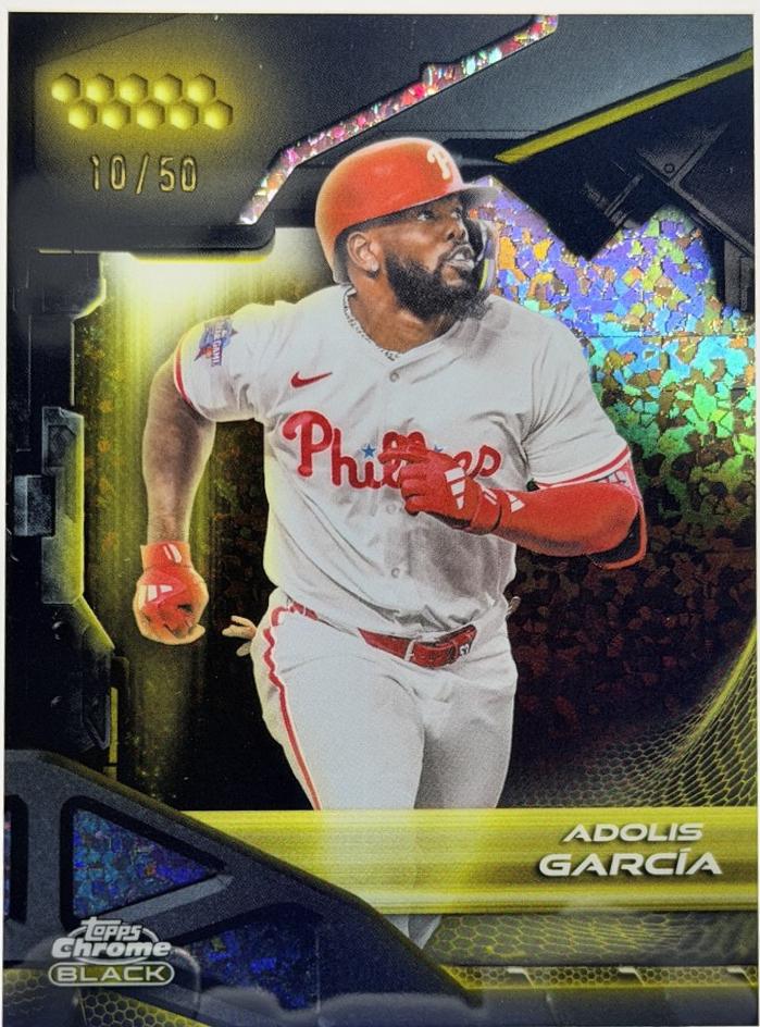 Adolis Garcia [Gold Mini-Diamond Refractor] #163