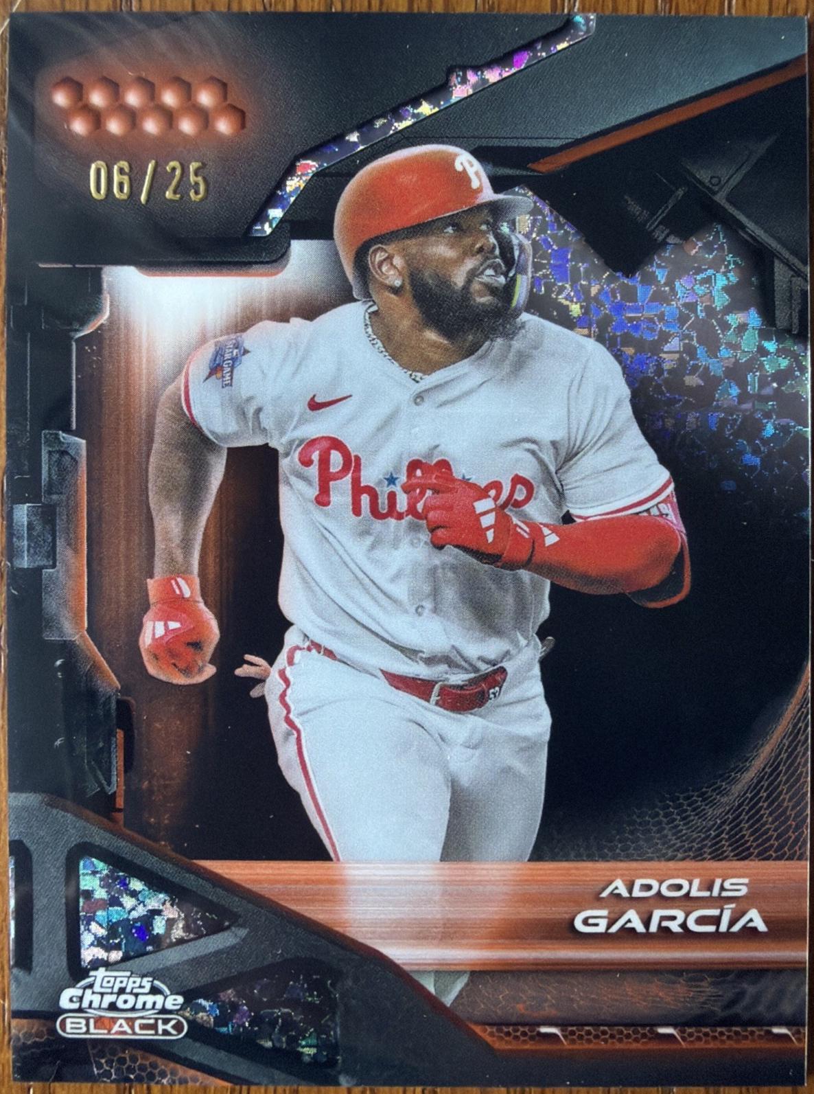 Adolis Garcia [Orange Mini-Diamond Refractor] #163
