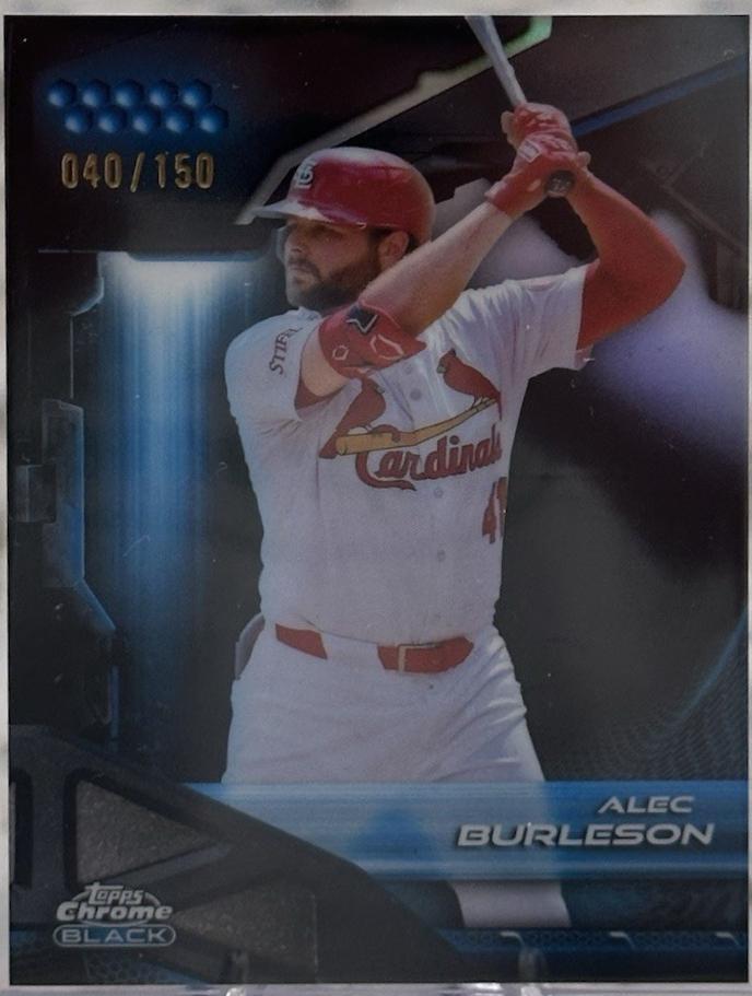 Alec Burleson [Blue Refractor] #96