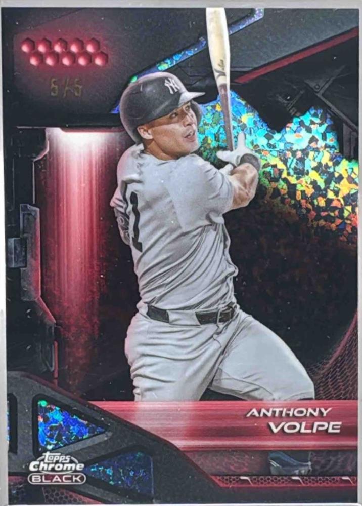 Anthony Volpe [Red Mini-Diamond Refractor] #103