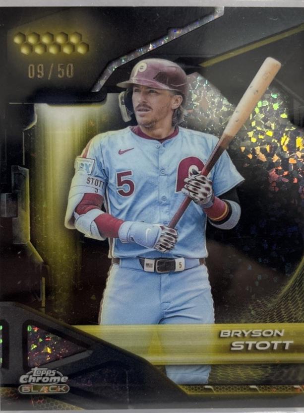 Bryson Stott [Gold Mini-Diamond Refractor] #115