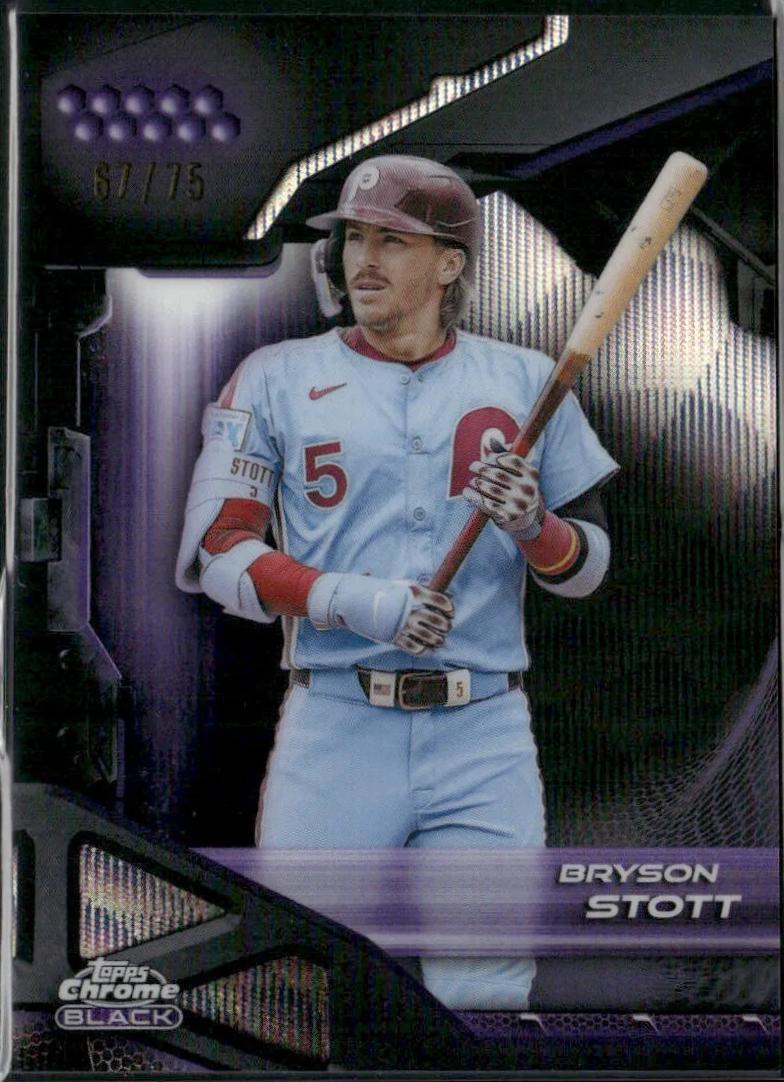 Bryson Stott [Purple Wave Refractor] #115