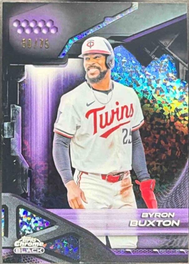 Byron Buxton [Purple Mini-Diamond Refractor] #109