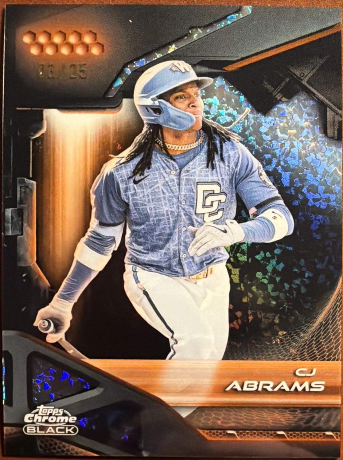 CJ Abrams [Orange Refractor] #162
