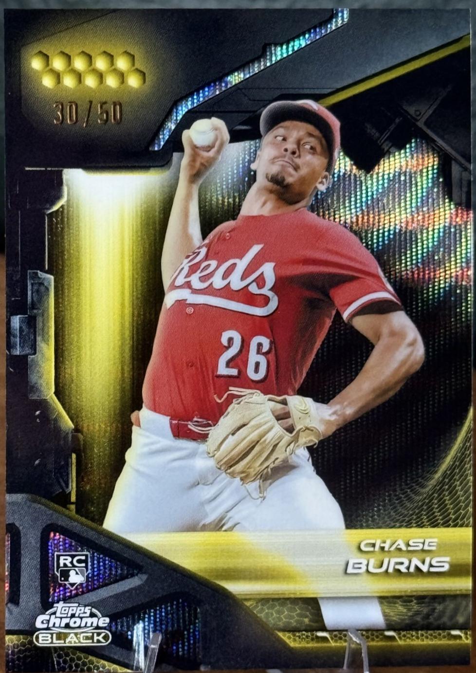 Chase Burns [Gold Refractor] #38