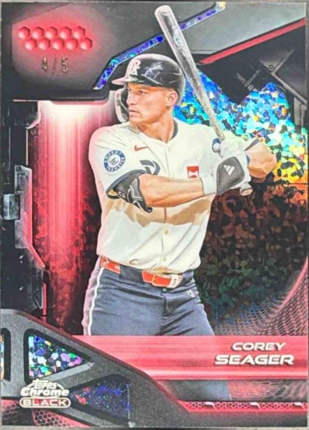 Corey Seager [Red Mini-Diamond Refractor] #126