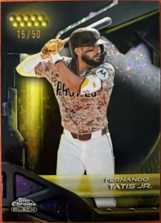 Fernando Tatis Jr. [Gold Mini-Diamond Refractor] #100