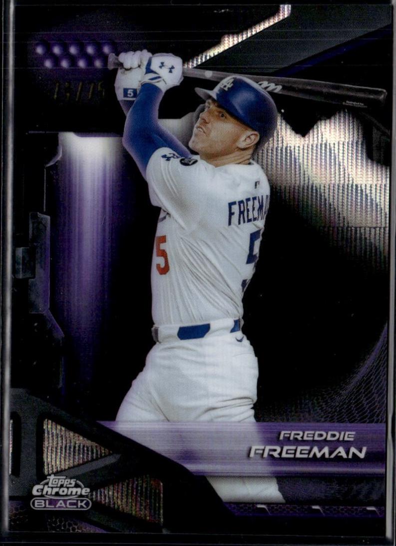 Freddie Freeman [Purple Wave Refractor] #5