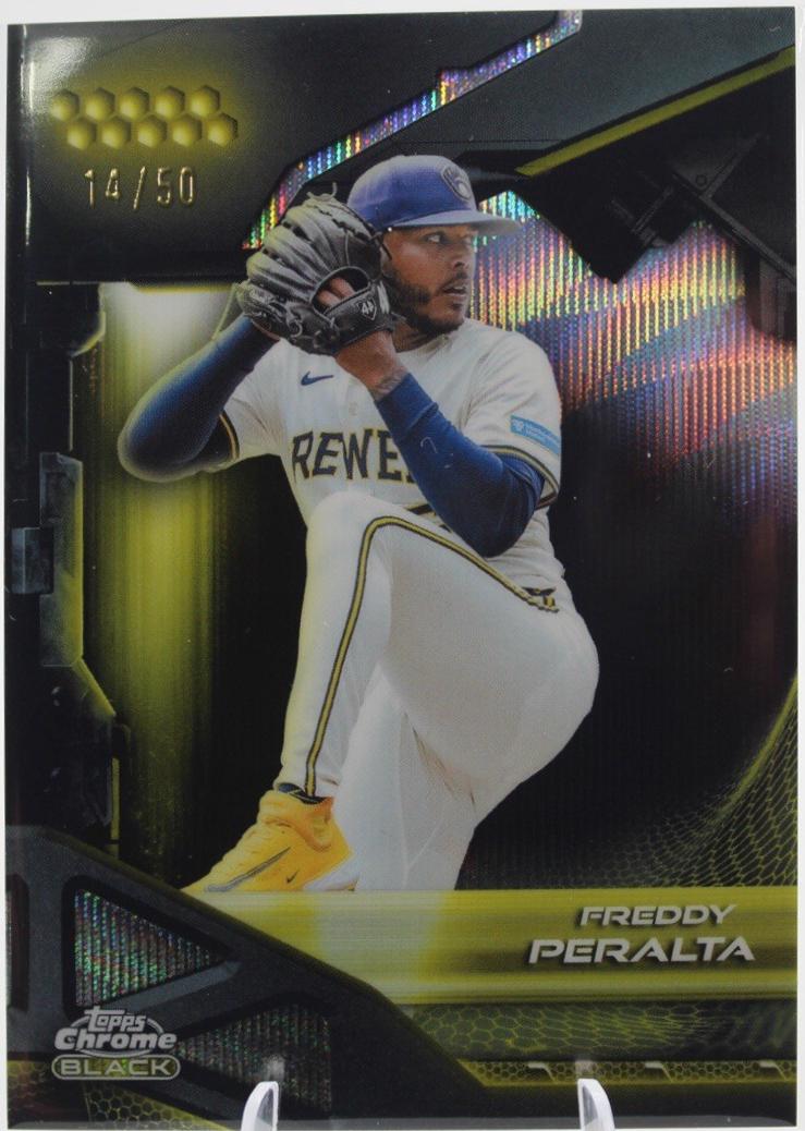 Freddy Peralta [Gold Refractor] #154