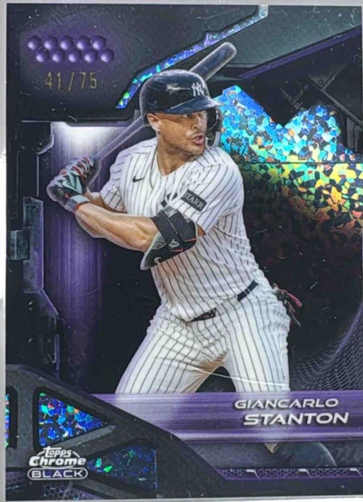 Giancarlo Stanton [Purple Mini-Diamond Refractor] #136