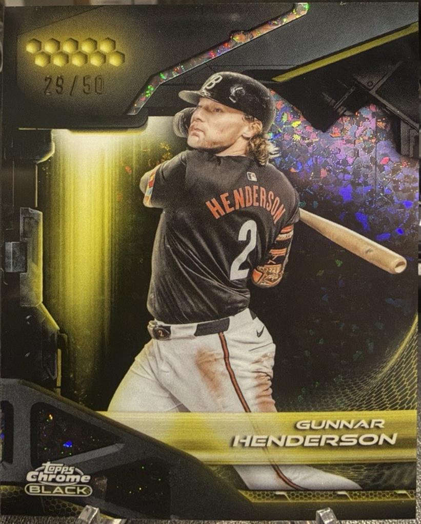 Gunnar Henderson [Gold Mini-Diamond Refractor] #11
