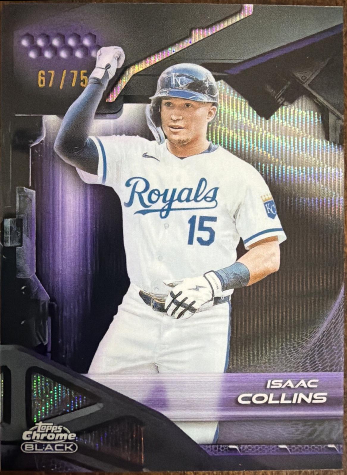 Isaac Collins [Purple Wave Refractor] #113