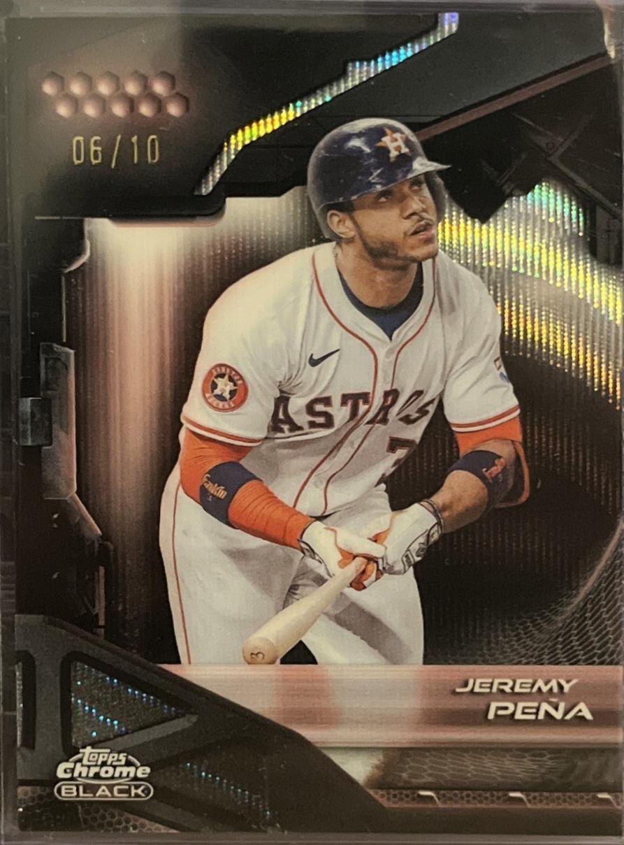 Jeremy Pena [Rose Gold Wave Refractor] #36