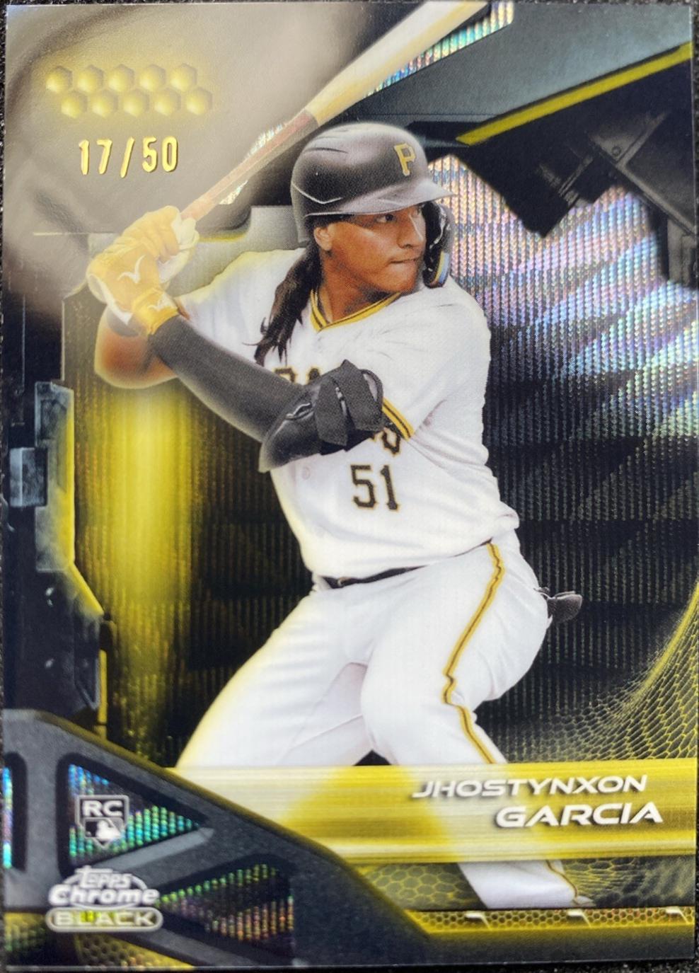 Jhostynxon Garcia [Gold Wave Refractor] #23