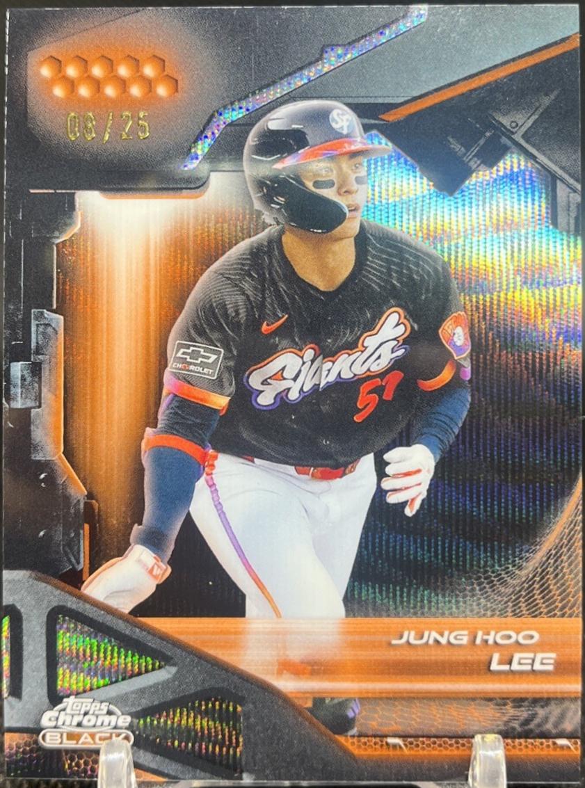 Jung Hoo Lee [Orange Wave Refractor] #33