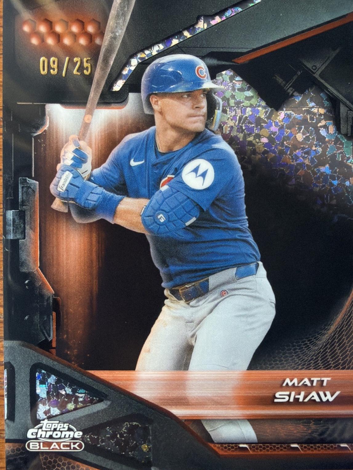 Matt Shaw [Orange Mini-Diamond Refractor] #86