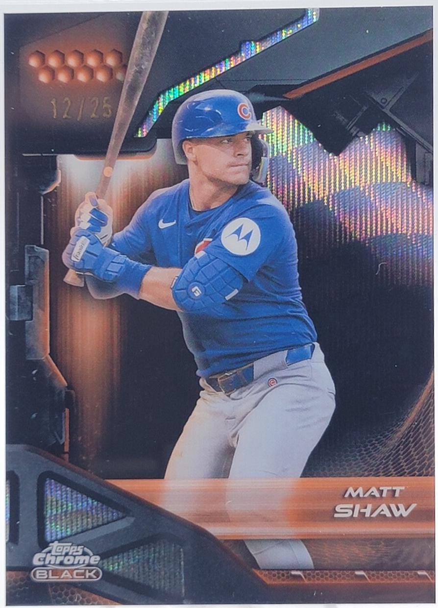 Matt Shaw [Orange Wave Refractor] #86