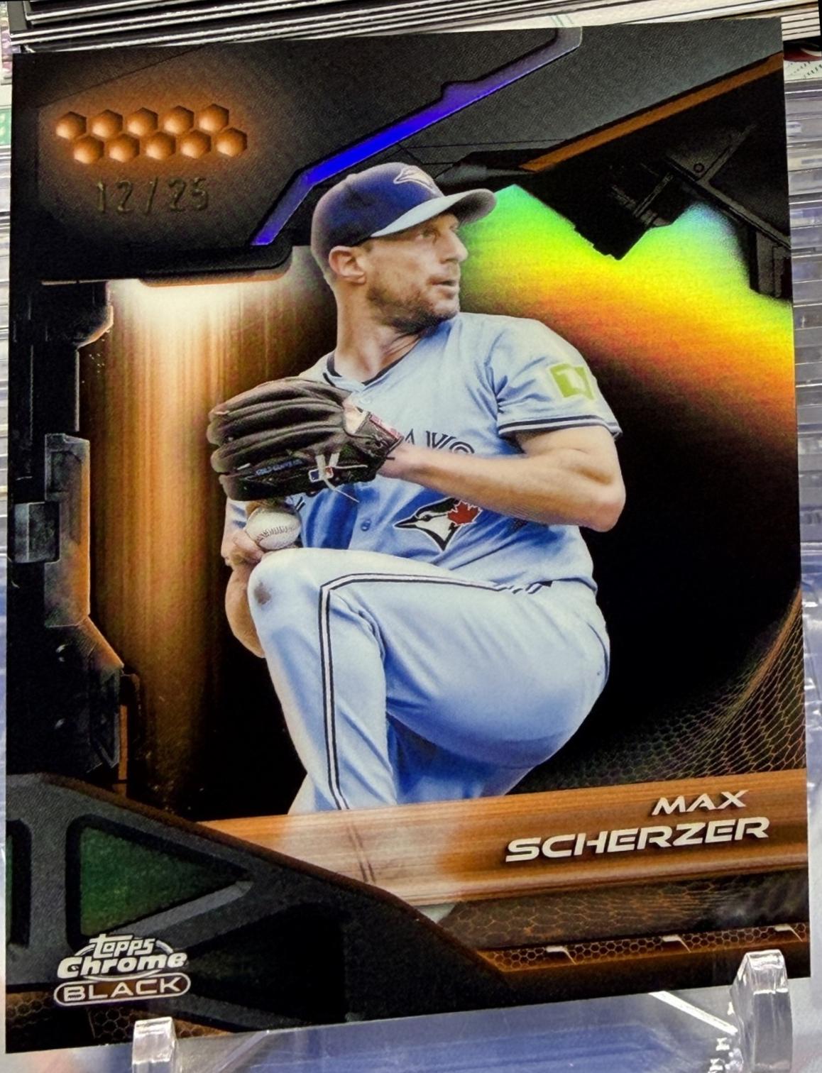 Max Scherzer [Orange Refractor] #189