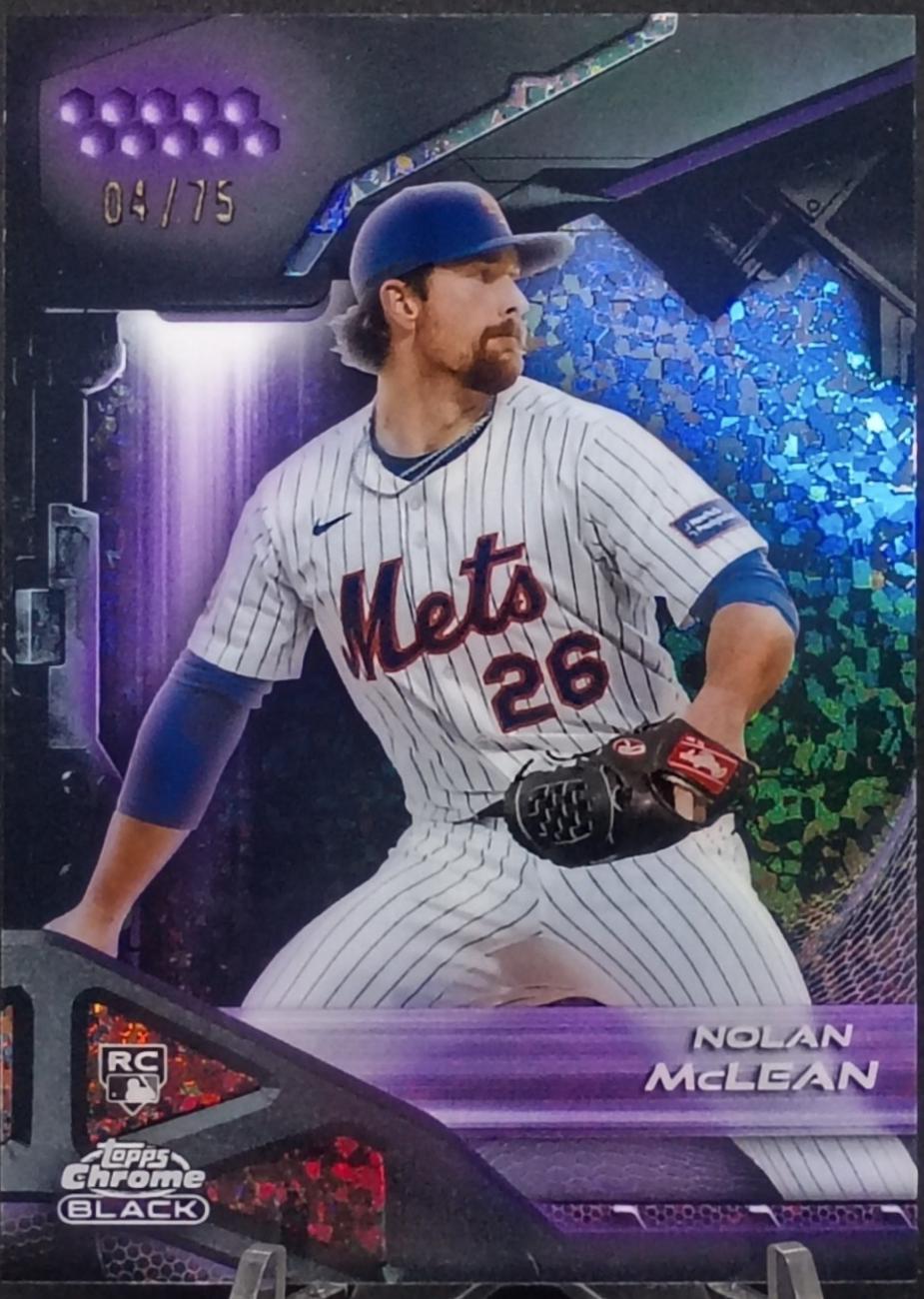 Nolan McLean [Purple Mini-Diamond Refractor] #65