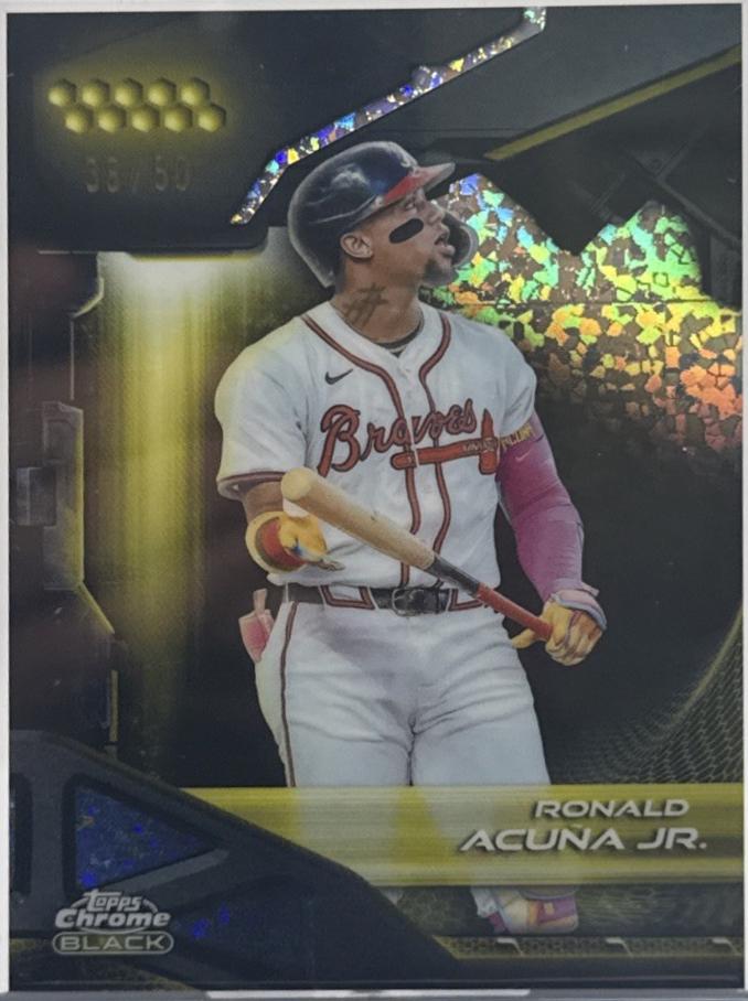 Ronald Acuna Jr. [Gold Mini-Diamond Refractor] #3