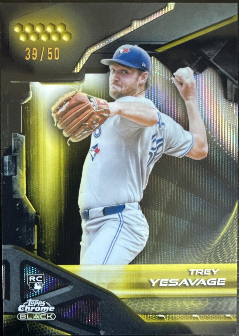 Trey Yesavage [Gold Wave Refractor] #131
