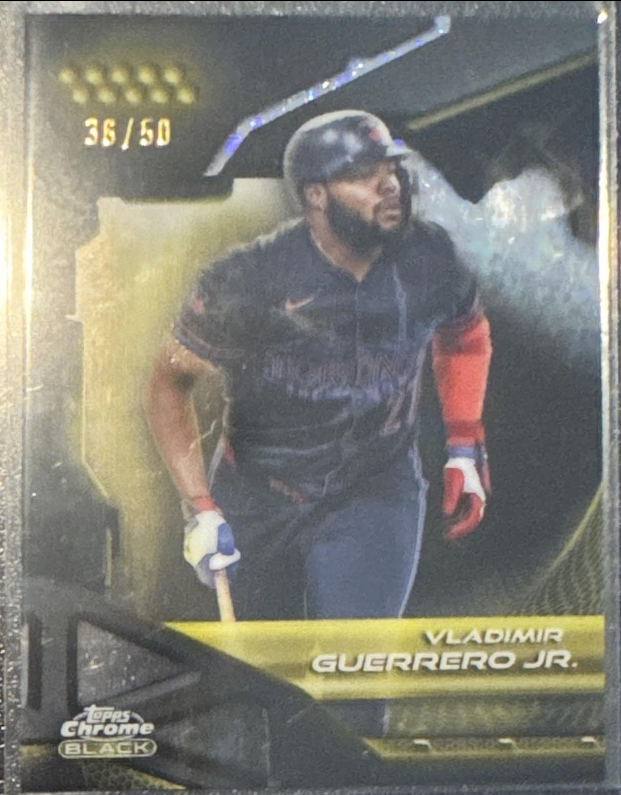 Vladimir Guerrero Jr. [Gold Mini-Diamond Refractor] #111