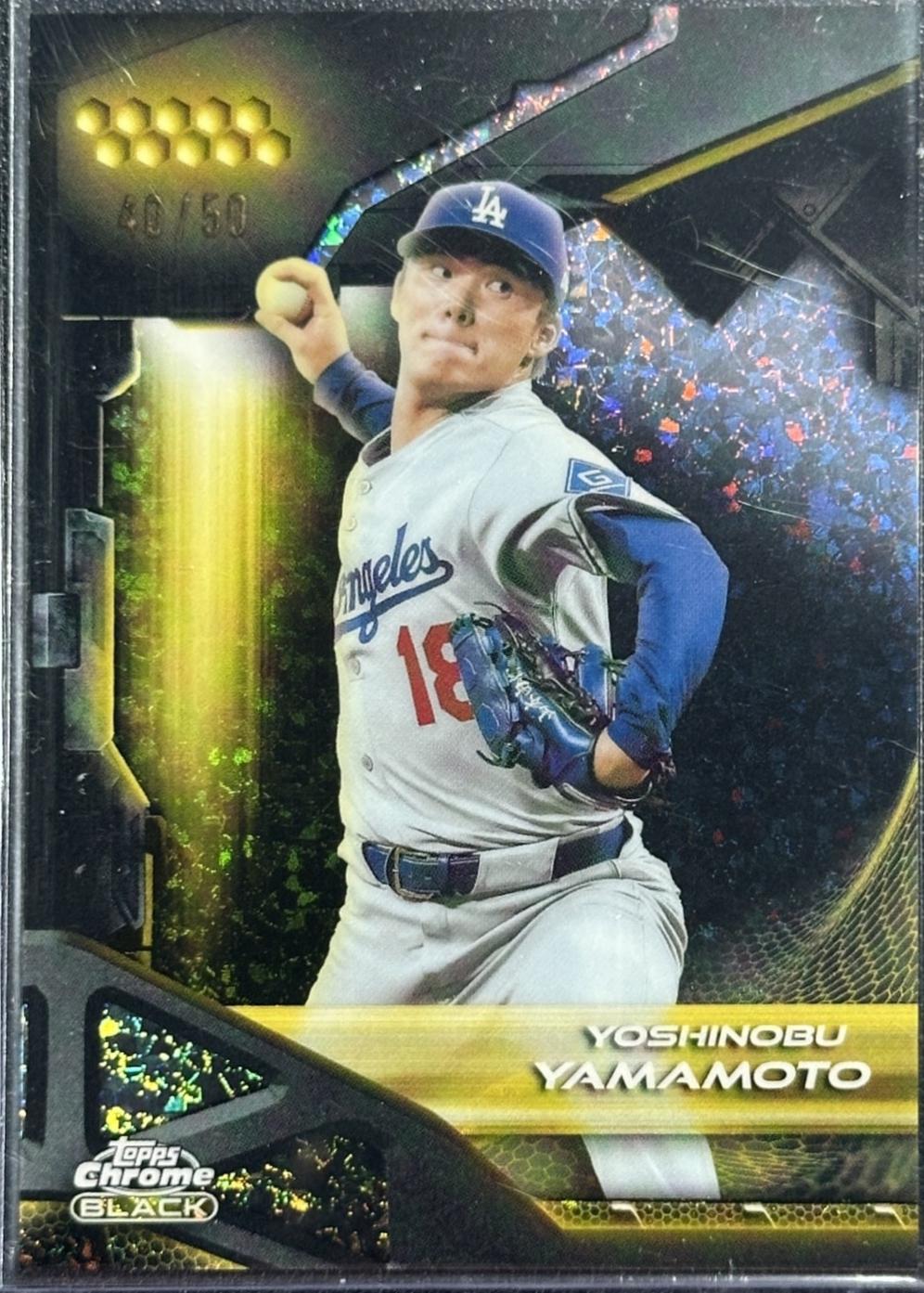 Yoshinobu Yamamoto [Gold Mini-Diamond Refractor] #49