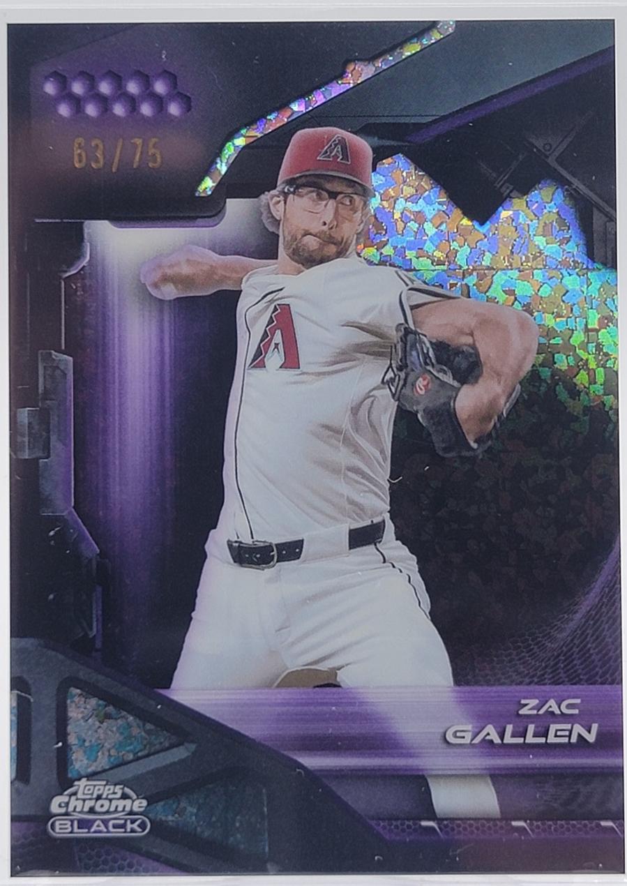 Zac Gallen [Purple Mini-Diamond Refractor] #164