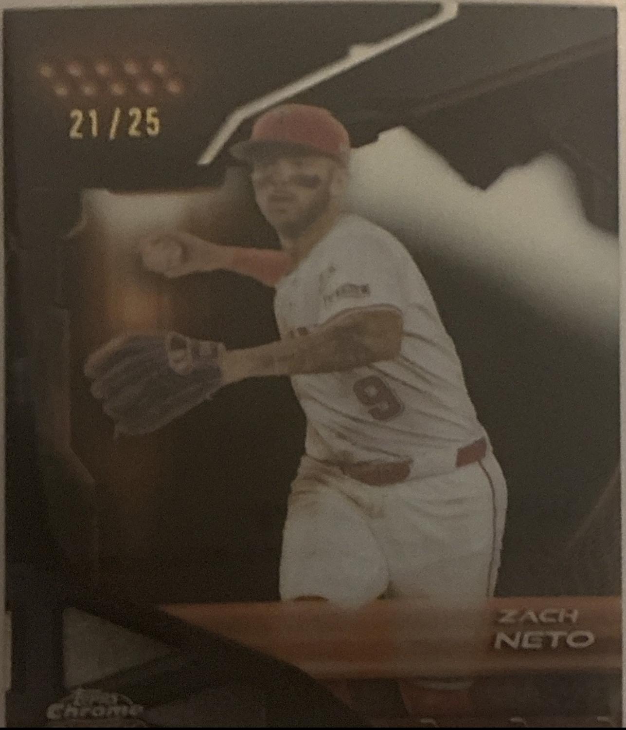 Zach Neto [Orange Refractor] #40