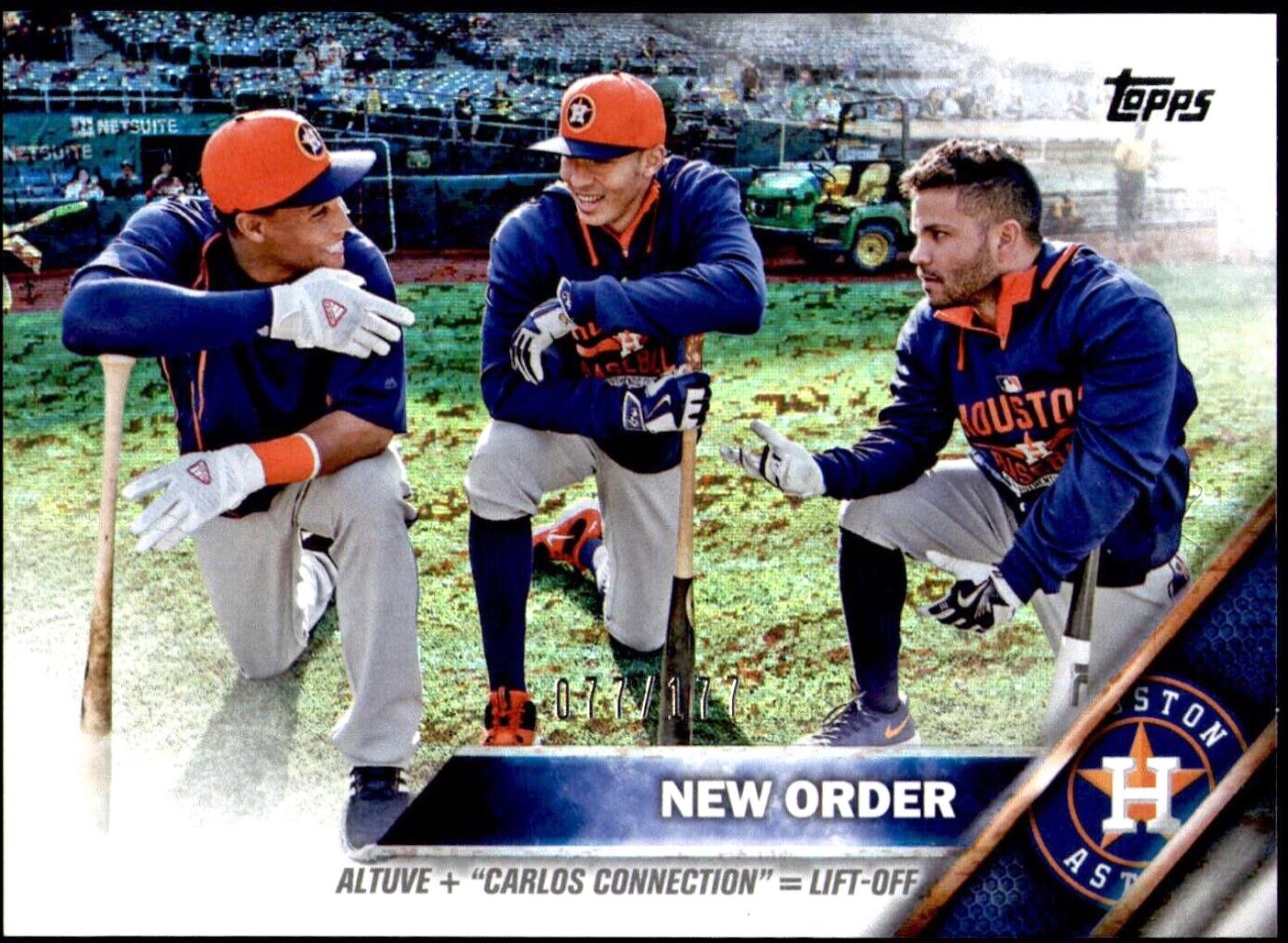 New Order: Jose Altuve / Carlos Correa / Carlos Gomez [Sparkle Foil] #170