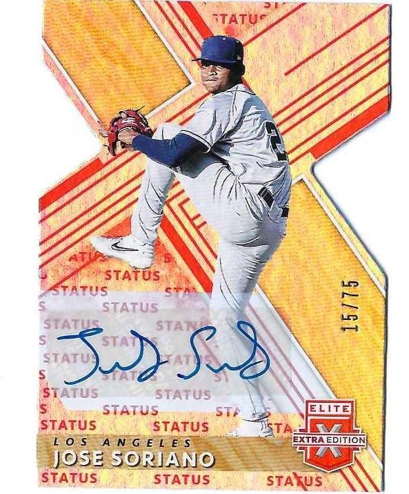 Jose Soriano [Autograph Status Die Cut Red] #160