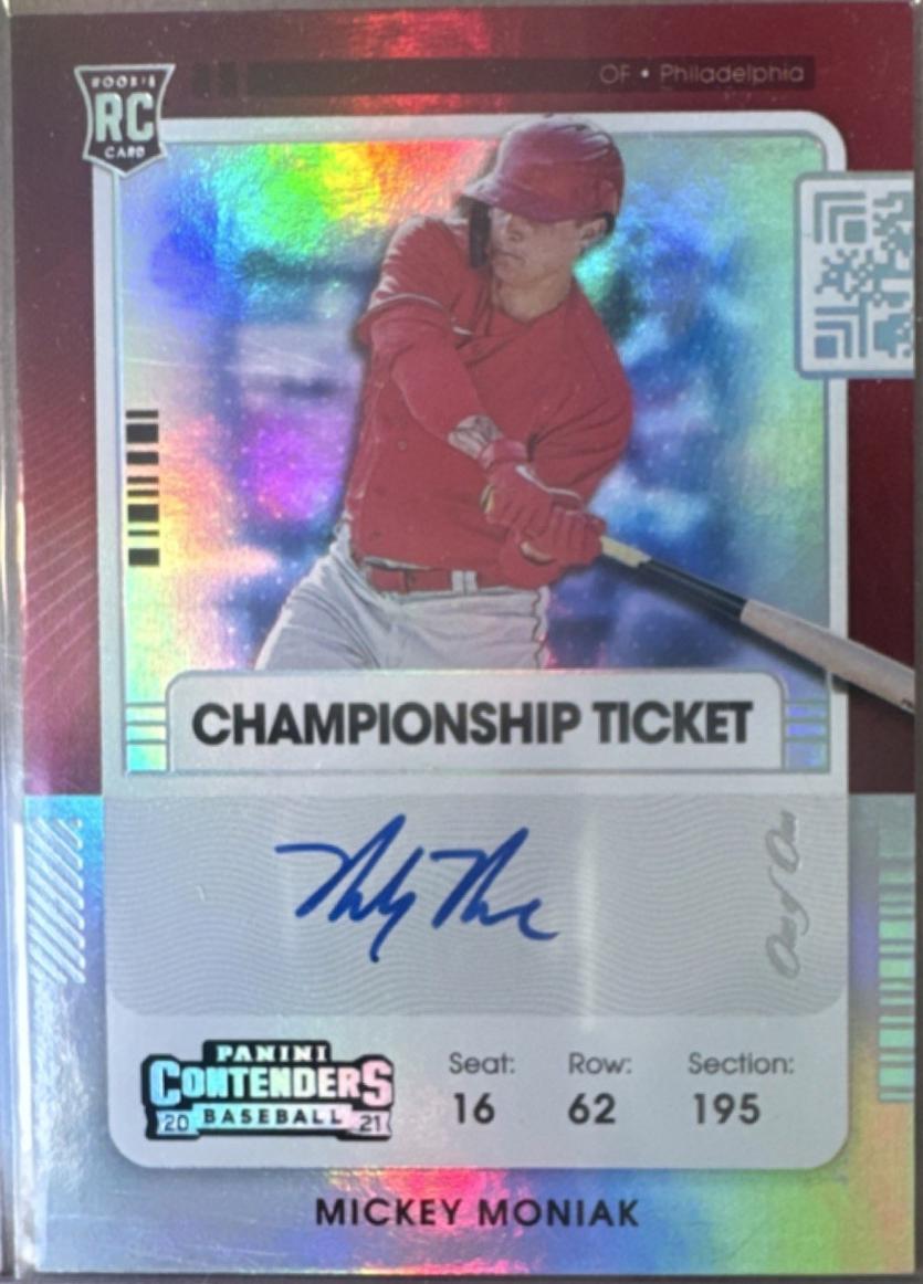 Mickey Moniak [Autograph Championship] #138