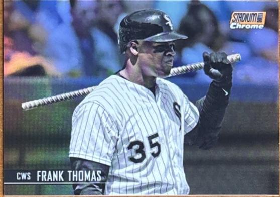 Frank Thomas [Orange Refractor Variation] #262