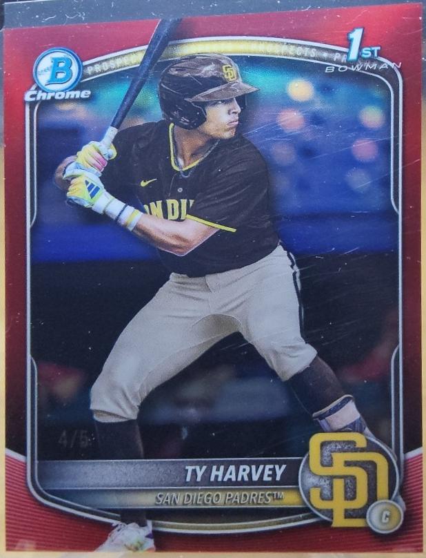 Ty Harvey [Red Refractor] #BDC-58