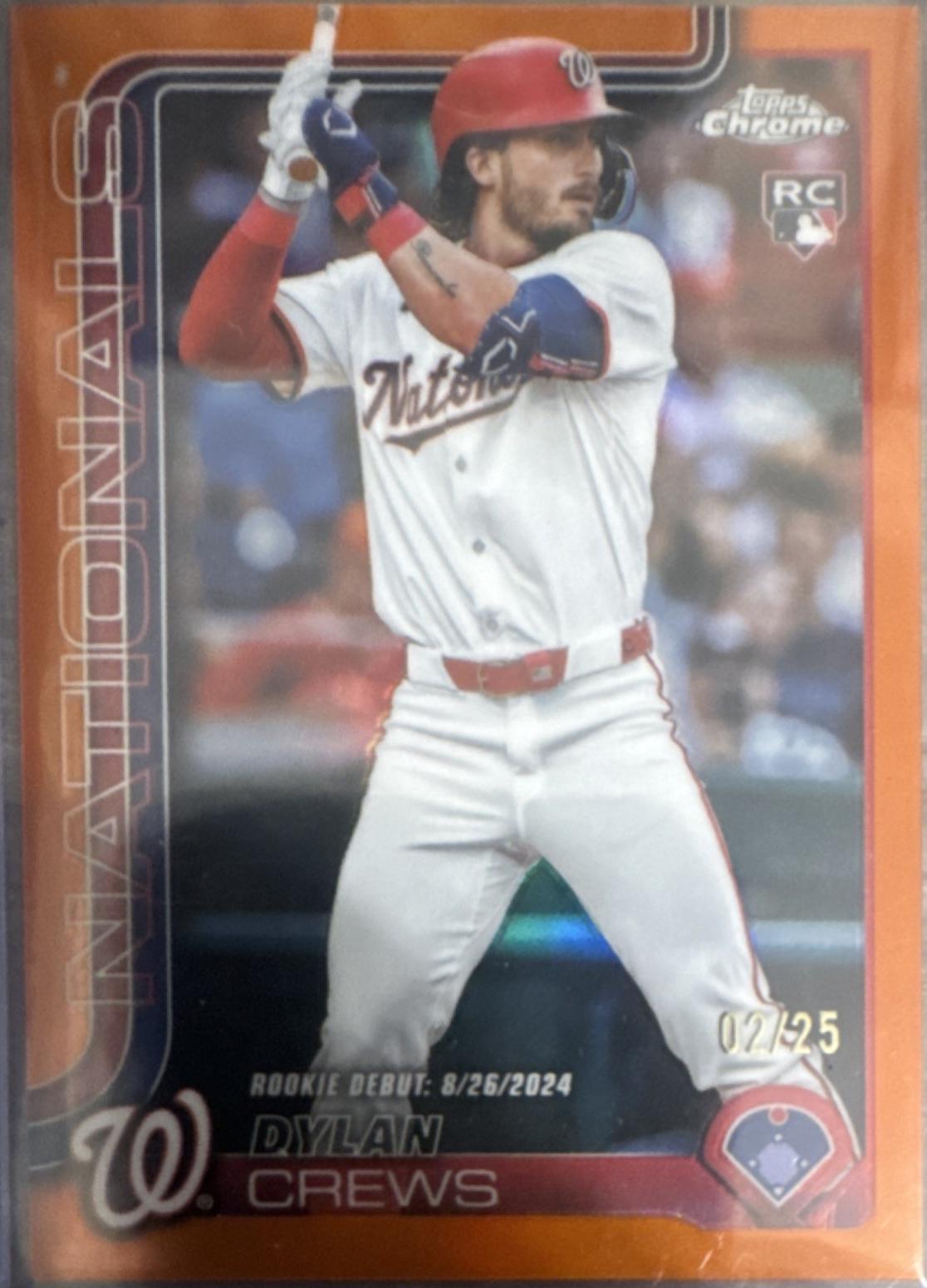Dylan Crews [Orange Refractor] #USC190