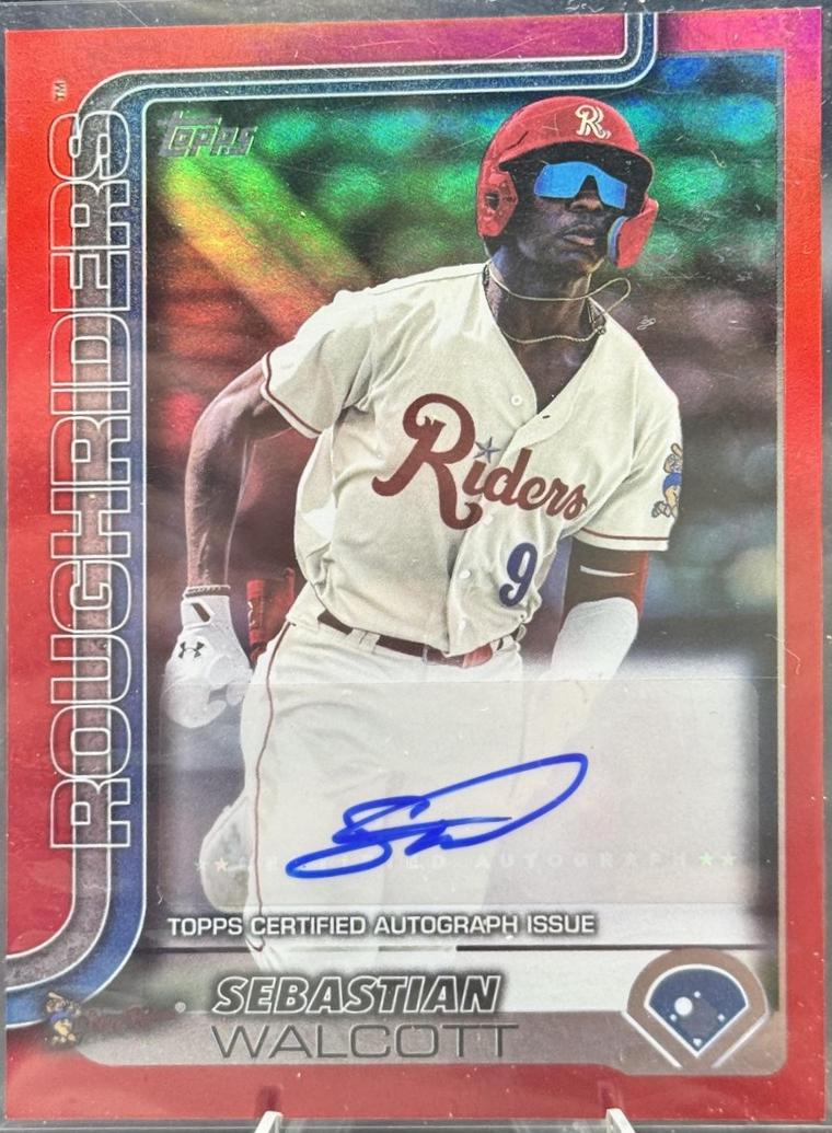Sebastian Walcott [Red Autograph] #PD-13