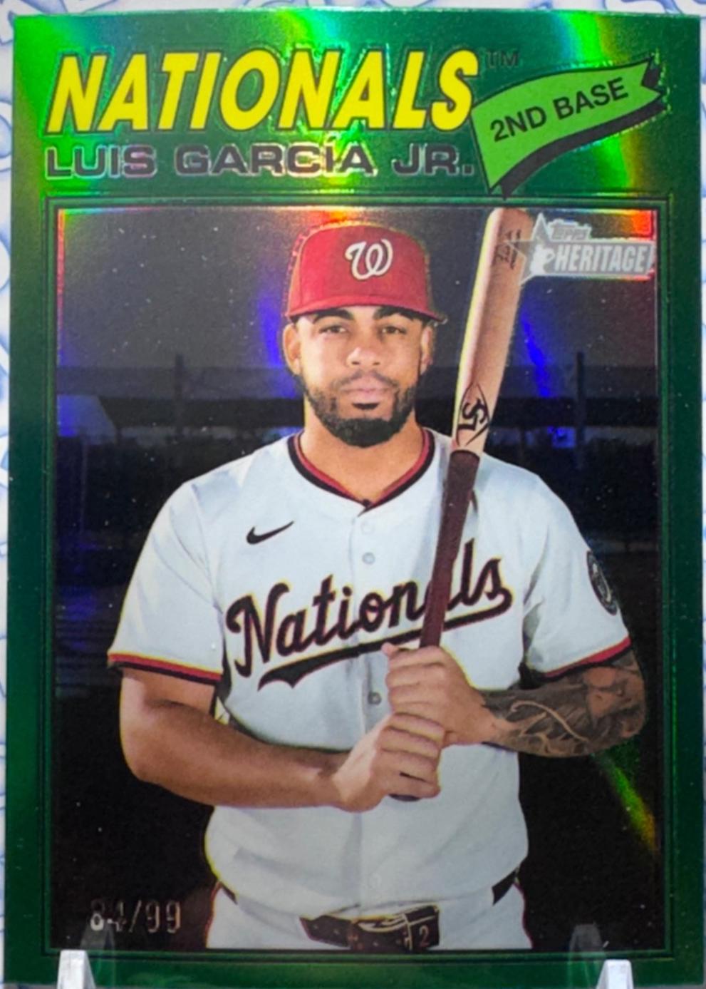 Luis Garcia Jr. [Green Bordered Chrome] #43