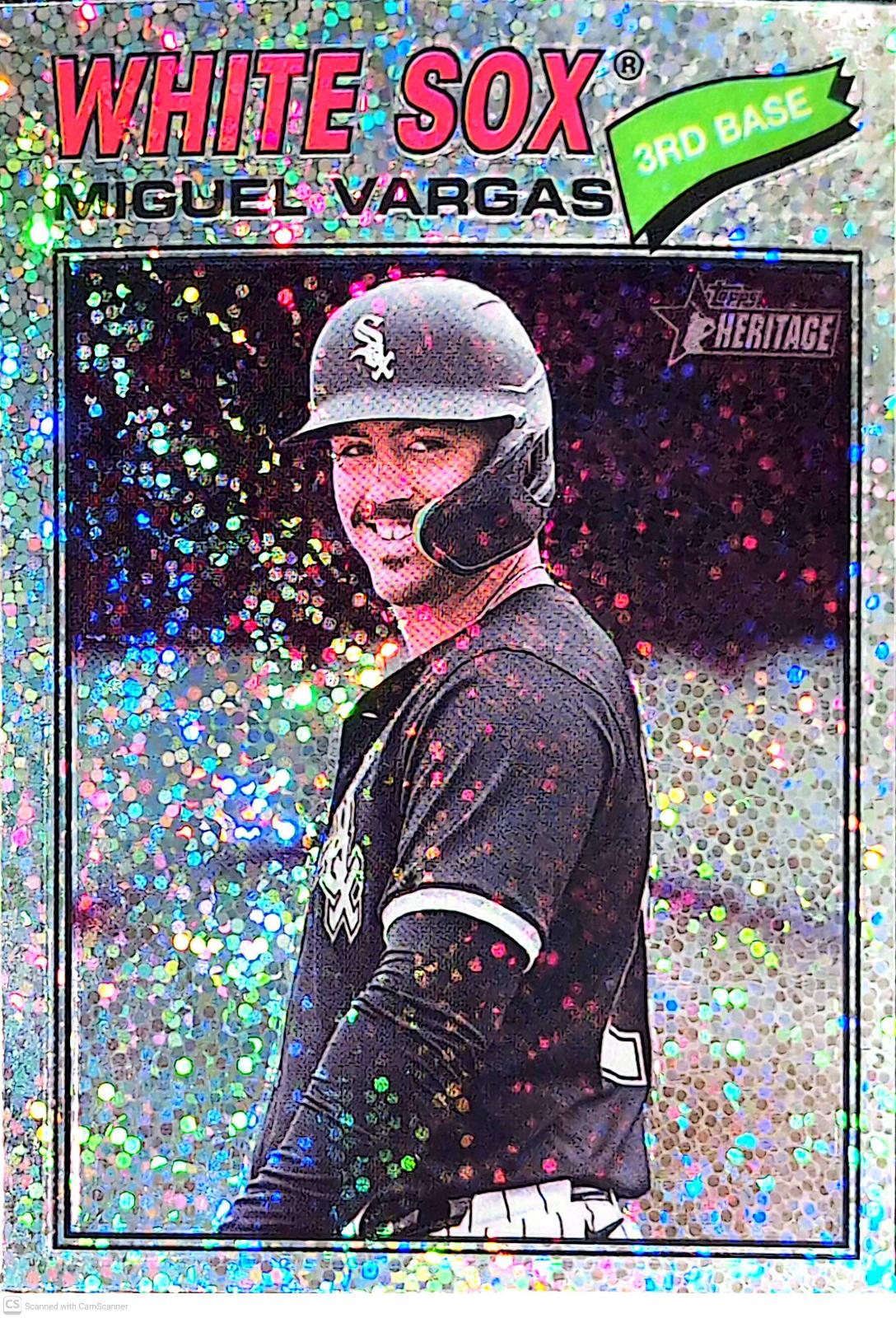 Miguel Vargas [Silver Sparkle Chrome] #61